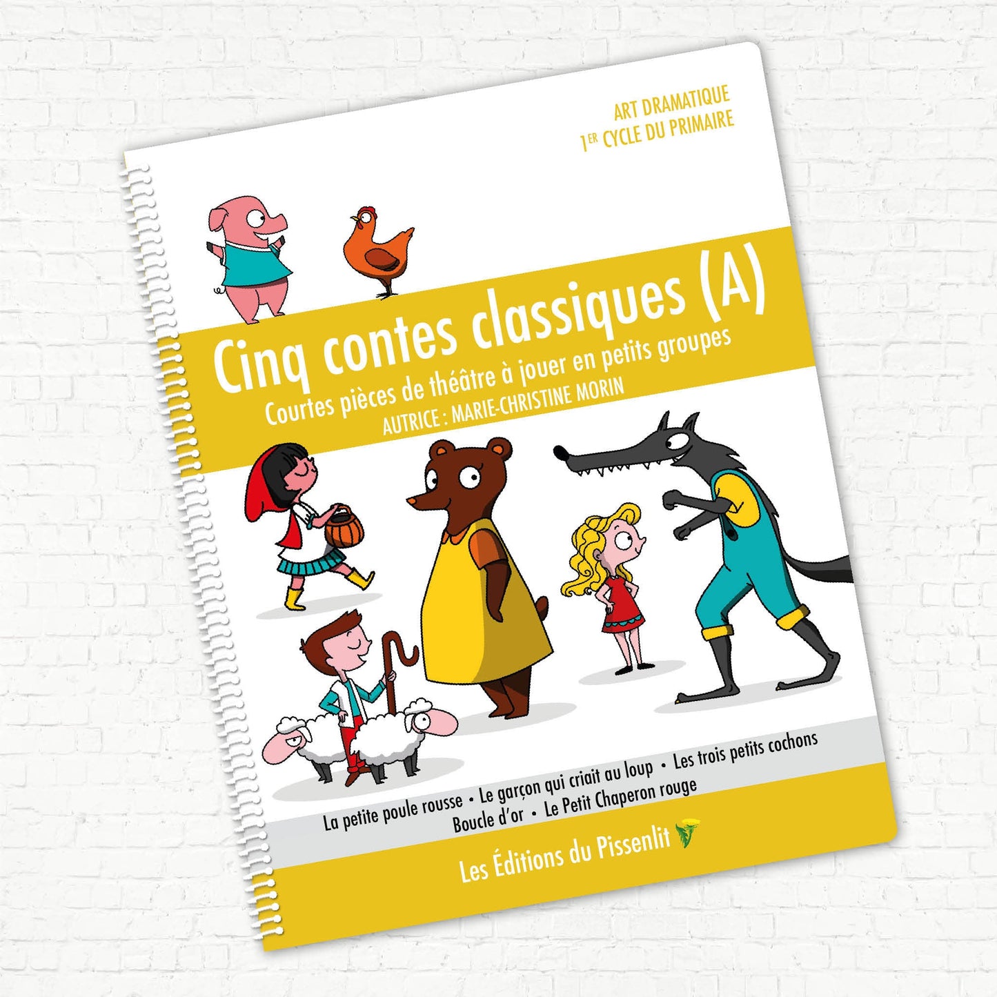 Cinq contes classiques - Papeterie d'Or et d'Étoiles