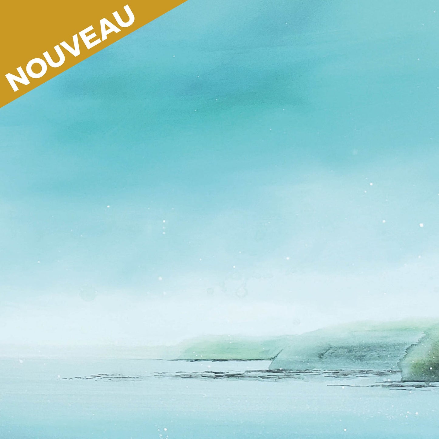 AGENDA | Anctil Artiste (Horizon apaisant) - Papeterie d'Or et d'Étoiles