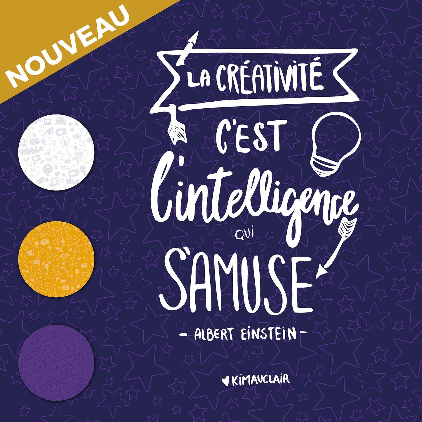 AGENDA | Kim Auclair (La créativité) - Papeterie d'Or et d'Étoiles