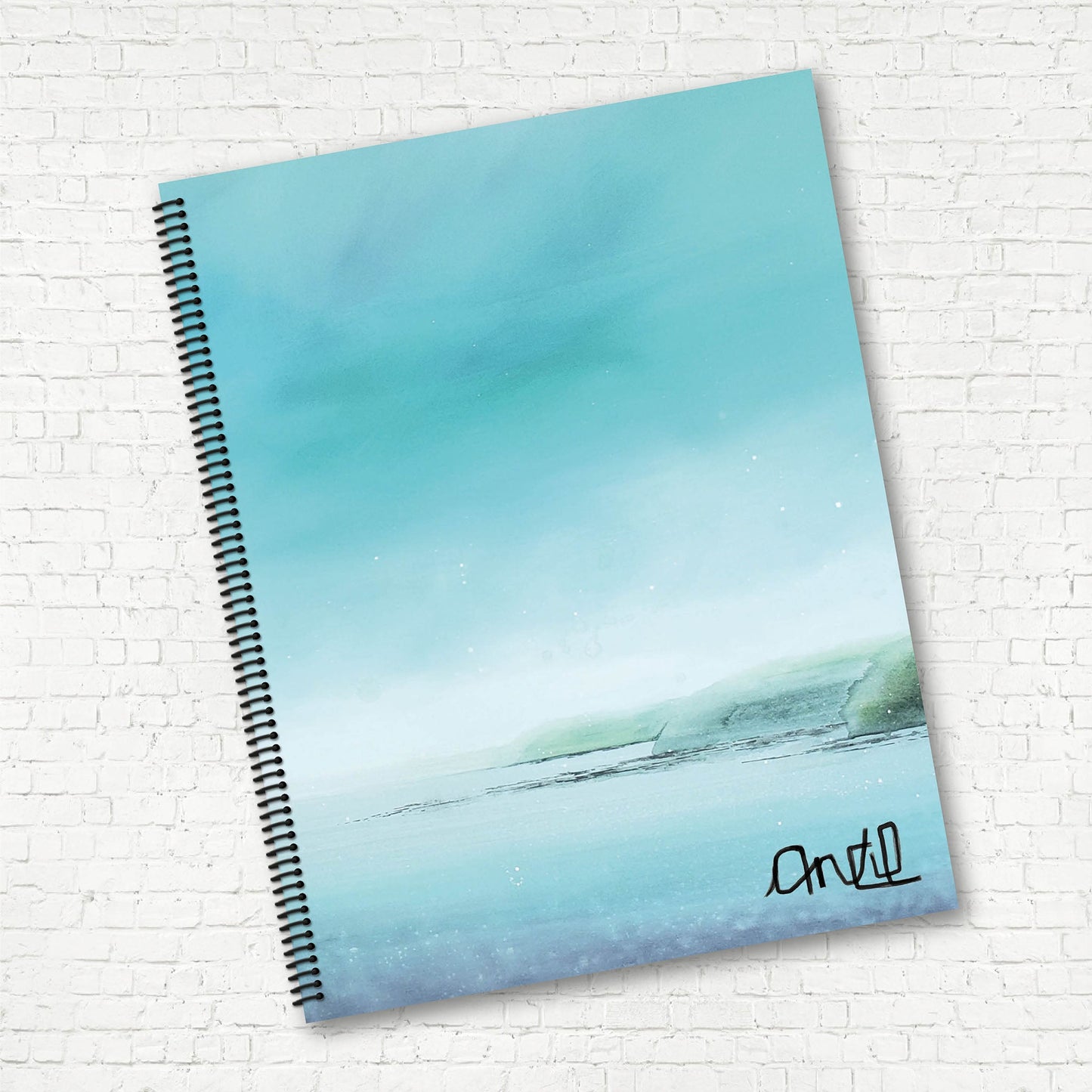 CAHIER DE NOTES | Anctil Artiste (Horizon apaisant) - Papeterie d'Or et d'Étoiles