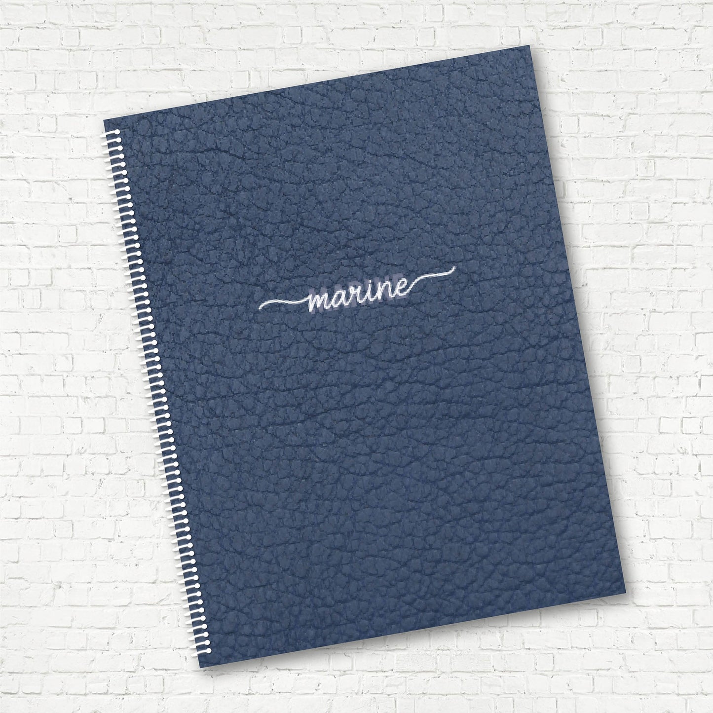 CAHIER DE NOTES | Effet cuir - Papeterie d'Or et d'Étoiles