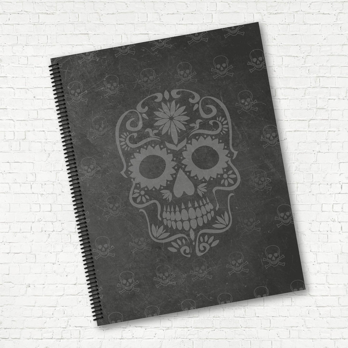 CAHIER DE NOTES | Squelette - Papeterie d'Or et d'Étoiles
