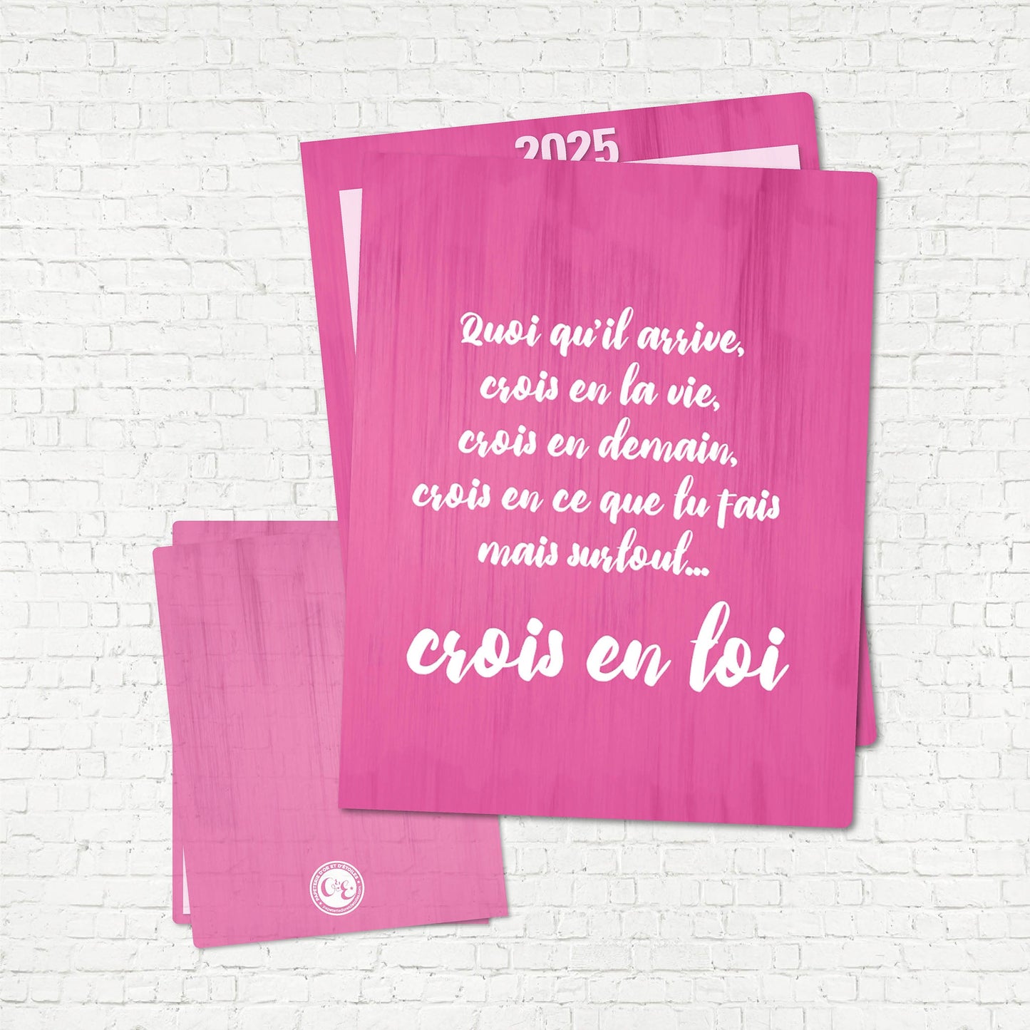 COUVERTURE | Crois en toi - Papeterie d'Or et d'Étoiles