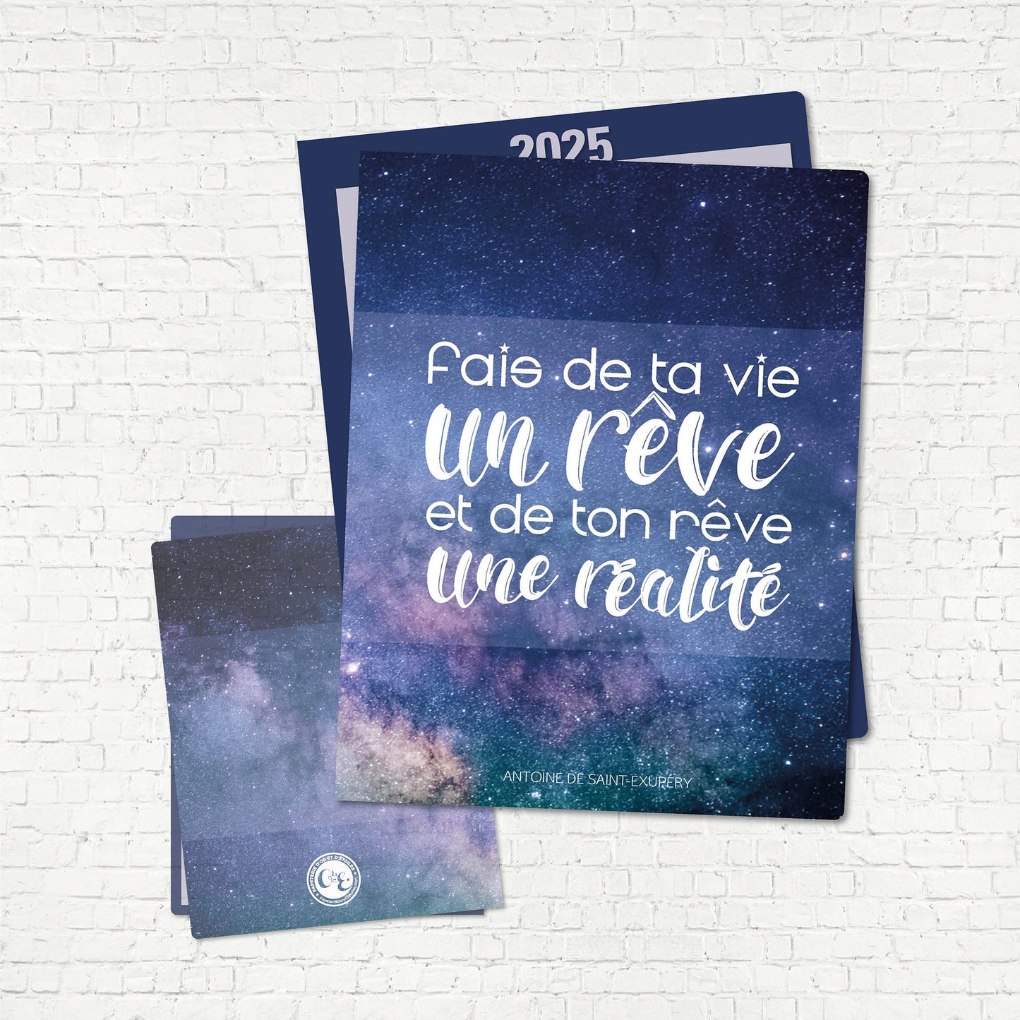 COUVERTURE | Fais de ta vie un rêve - Papeterie d'Or et d'Étoiles