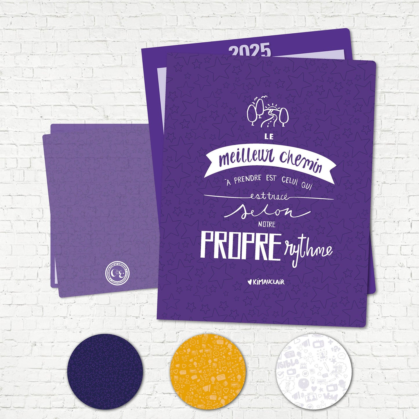 COUVERTURE | Kim Auclair (Le meilleur chemin) - Papeterie d'Or et d'Étoiles