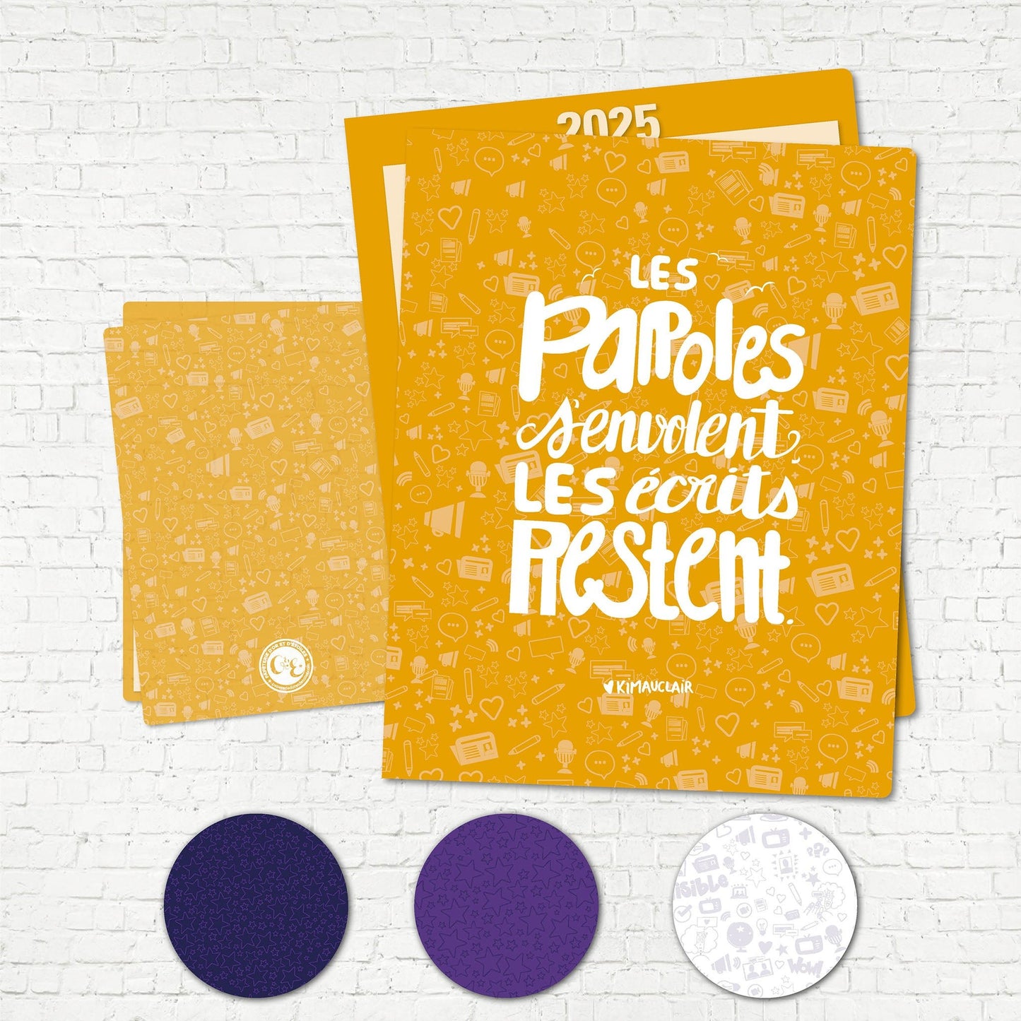 COUVERTURE | Kim Auclair (Les paroles) - Papeterie d'Or et d'Étoiles