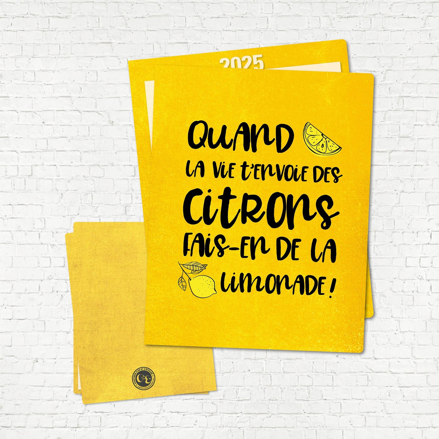 COUVERTURE | Limonade - Papeterie d'Or et d'Étoiles