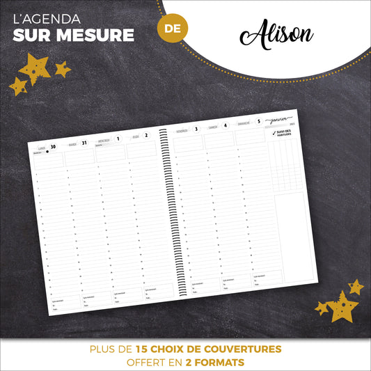 Agenda SUR MESURE | Alison