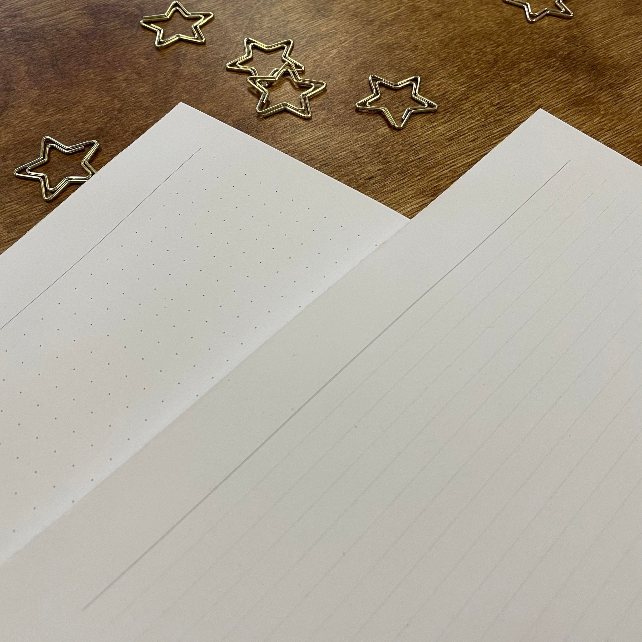 Pade Note Pad de notes - Papeterie d'Or et d'Étoiles